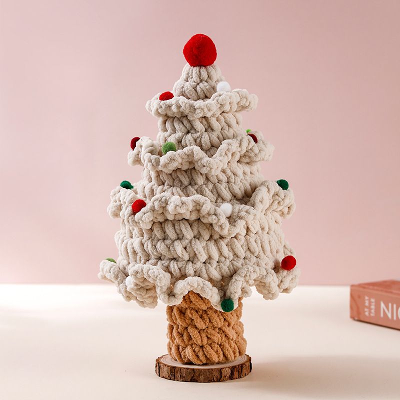 Christmas,Handmade cotton woven Christmas tree - Christmas gifts - Decorations - Holiday creative gifts